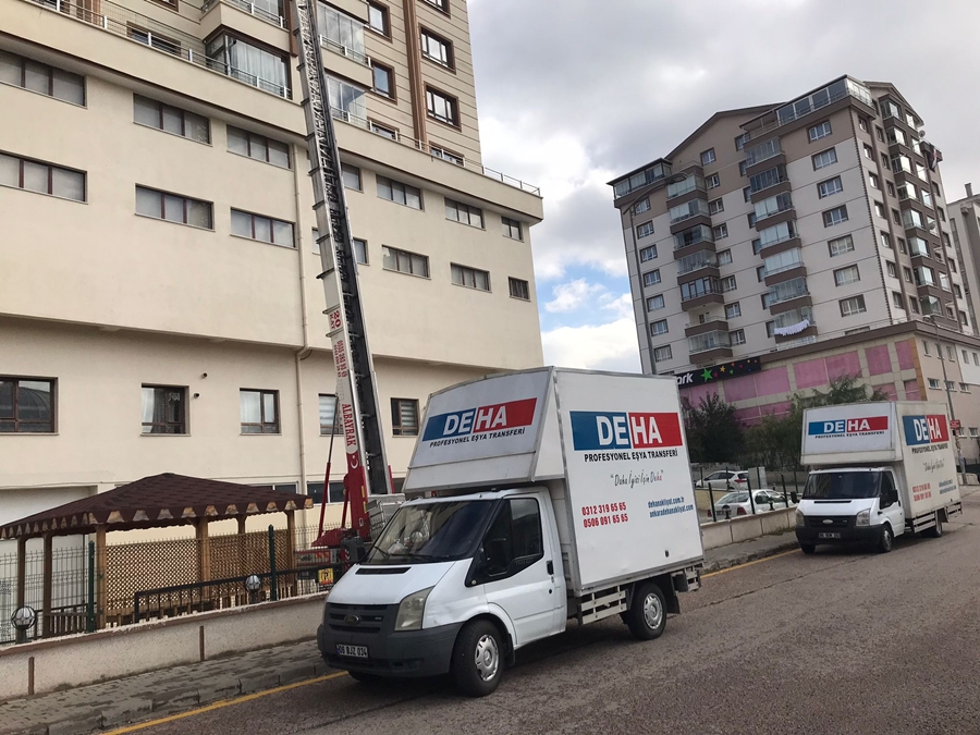 Antalya Asansörlü Nakliye Süreci